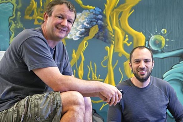 WhatsApp founder Brian Acton (left) has joined the call to #DeleteFacebook.