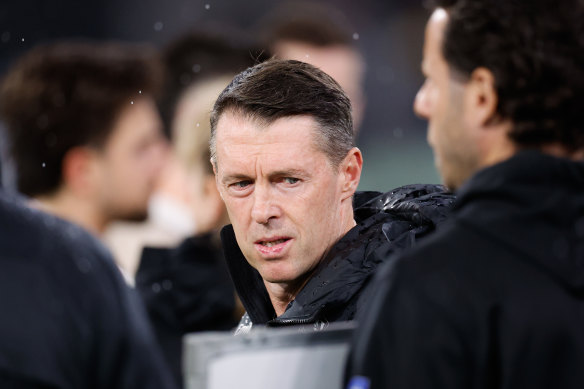 Finals pressure: Collingwood premiership coach Craig McRae understands what’s needed to win in September.