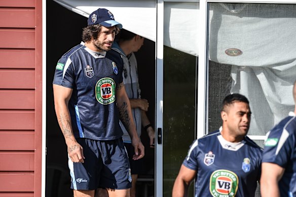 James Tamou steps out.