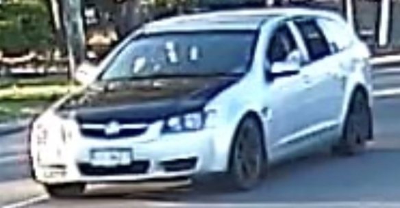 Ipswich detectives earlier released images of the car believed to be at the Gailes home. 