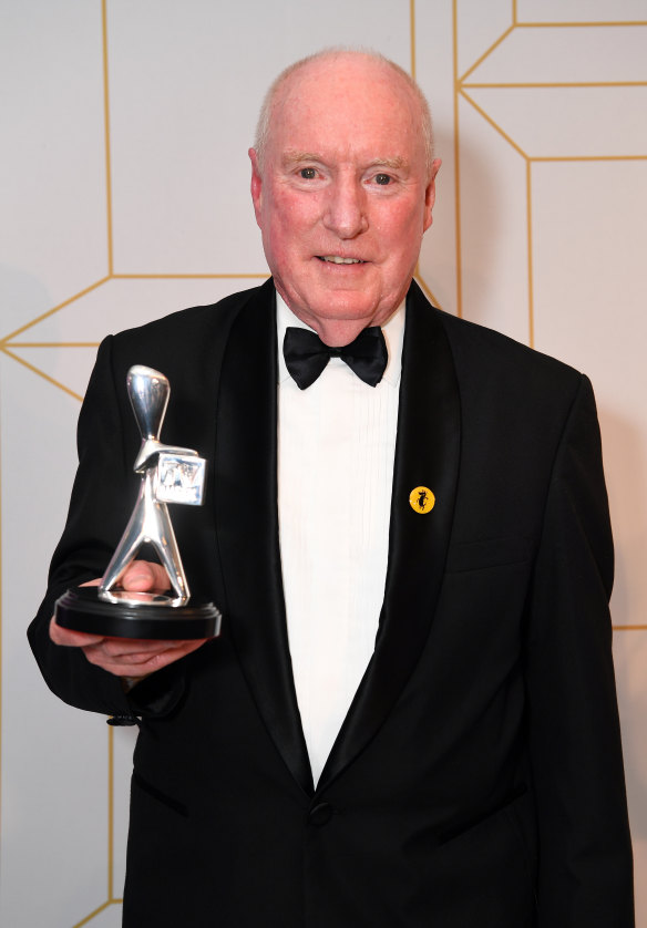 Alf (Ray Meagher) took home the only Logie the Seven Network won.