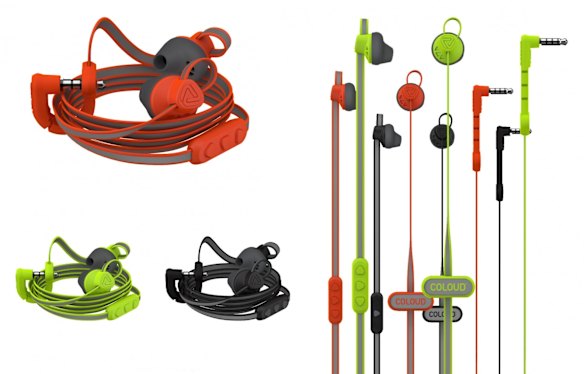 For the active types, the loops and clip on Coloud's Snap earbuds will help them stay in your ears while you're working out.