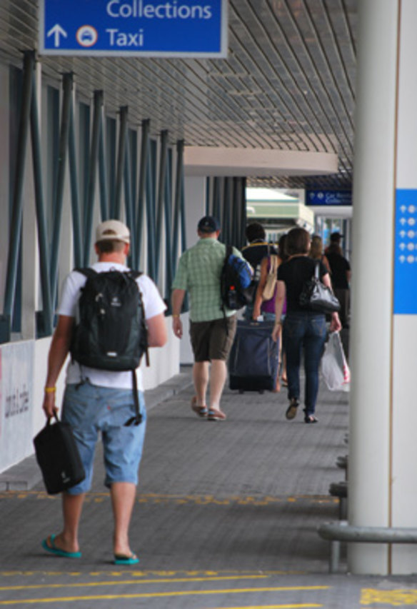 Passengers were evacuated from Perth domestic airport after a security scare.