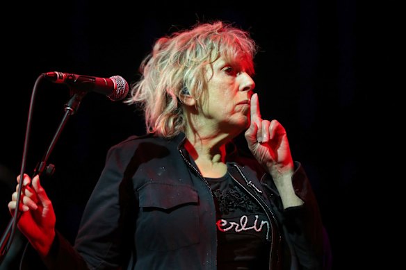 American singer-songwriter Lucinda Williams.