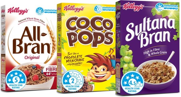 Some of the brands that feature in the Kellogg’s variety pack.