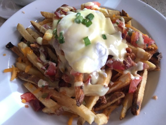 Just one of the ways to serve up Quebec City’s poutine dishes. 