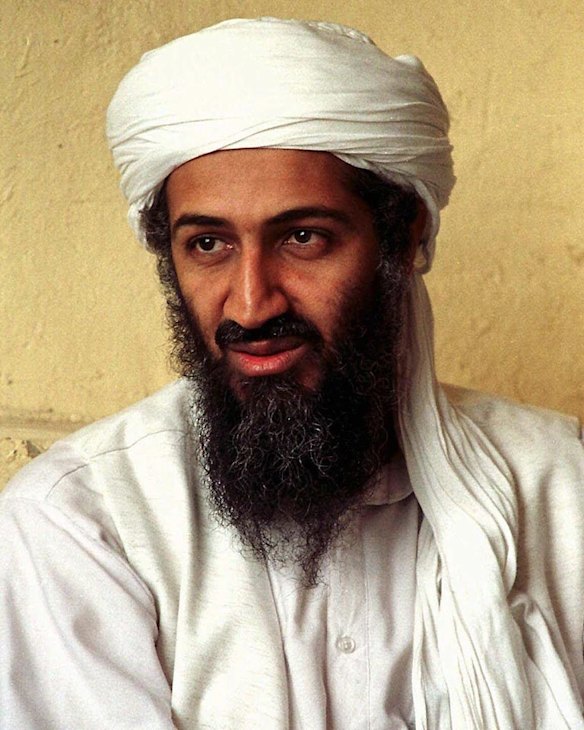 Al-Qaeda leader Osama bin Laden in a 1998 file photo in Afghanistan.
