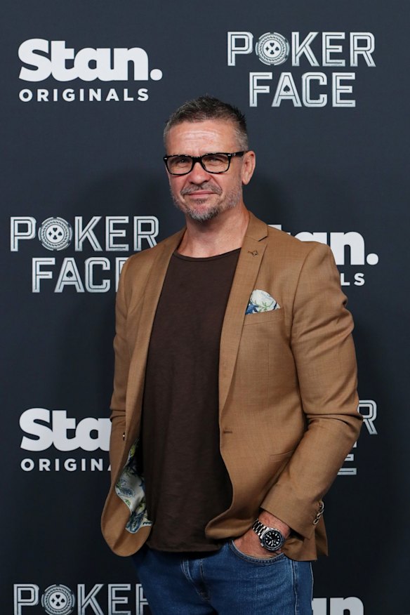 Matt Nable attends the Australian premiere of Poker Face at Hoyts Entertainment Quarter, Sydney.