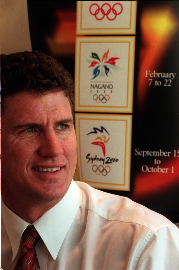 Former Boomers star Damian Keogh was Channel Seven's head of Olympic marketing back in 1998.