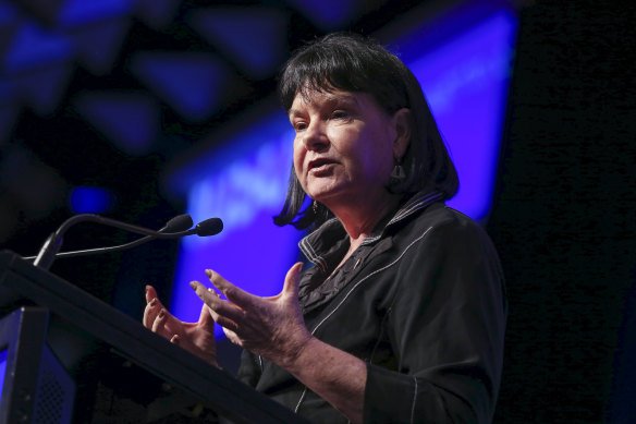 Sharan Burrow in Melbourne in 2019.