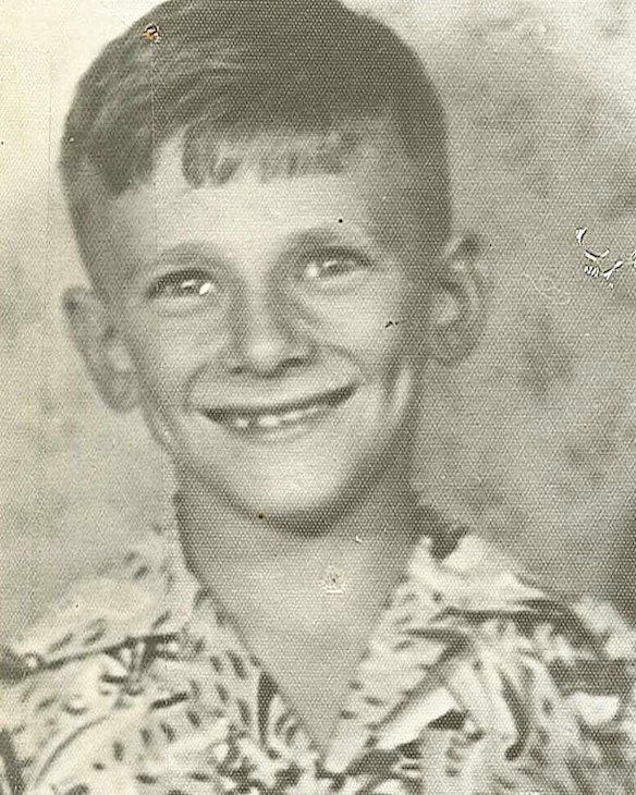 Smith as a boy.