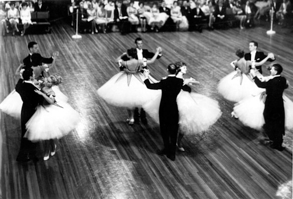 Moomba ballroom dance champs - precision dancing team, 1965.
