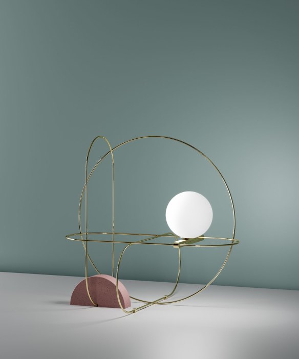 Setareh table lamp by Sicilian architect Francesco Librizzi for FontanaArte.