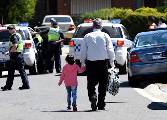 Police are conducting a raid at a home in Meadow Heights in relation to the Christmas terror plot in Meadow Heights.