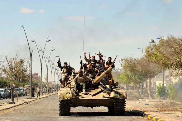 The end of Gaddafi