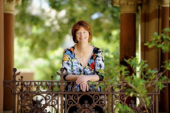 Julia Gillard, relaxing and enjoying her role as Acting Prime Minister in December 2008.