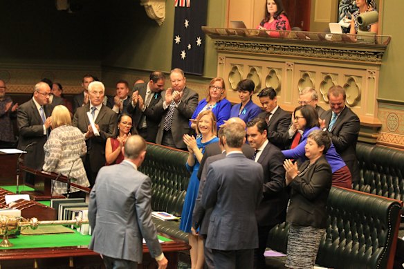 An official apology by the NSW Parliament to those arrested in the 1978 gay and lesbian march. Members of the original gay march, known as the '78ers' attended the apology in the Legislative Chamber.
