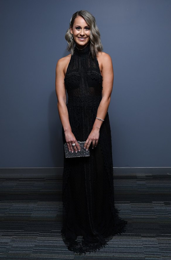 Talia Demarco the partner of Dayne Zorko of the Lions.