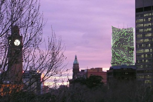 A skyline spectacle.