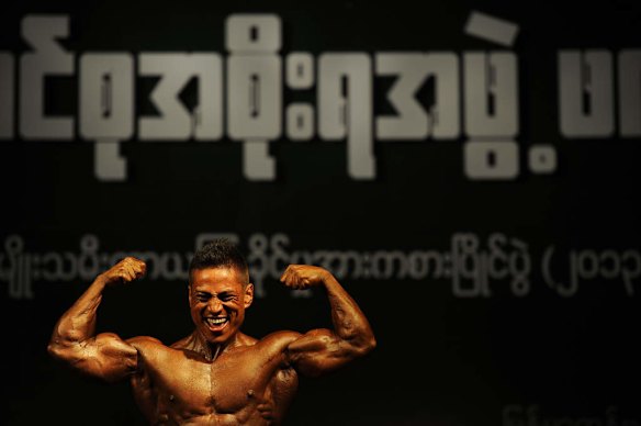 Bodybuilding in Myanmar