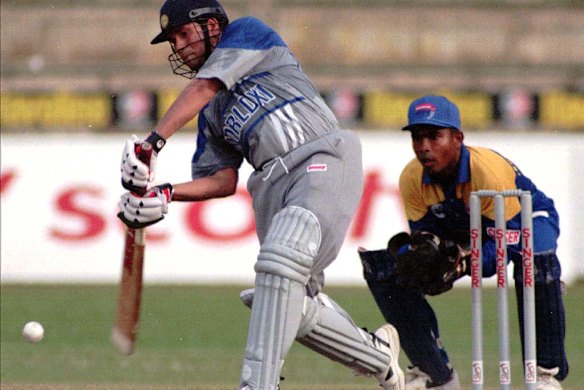 1996. Great in grey against Sri Lanka. 