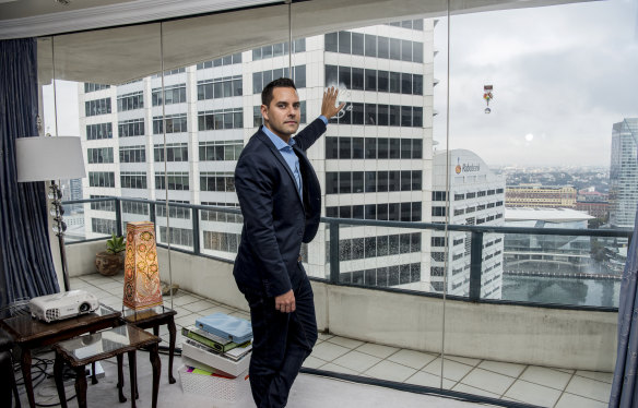 Alex Greenwich, the independent member for Sydney, said a tower proposed as part of the Cockle Bay redevelopment would block views from apartments in the Astoria Building.