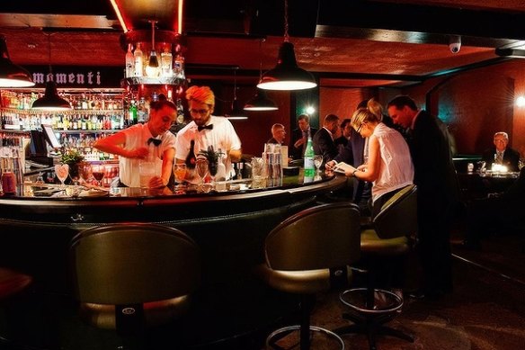 Former goth spot 77 has been revived as an Eastern Euro bar.