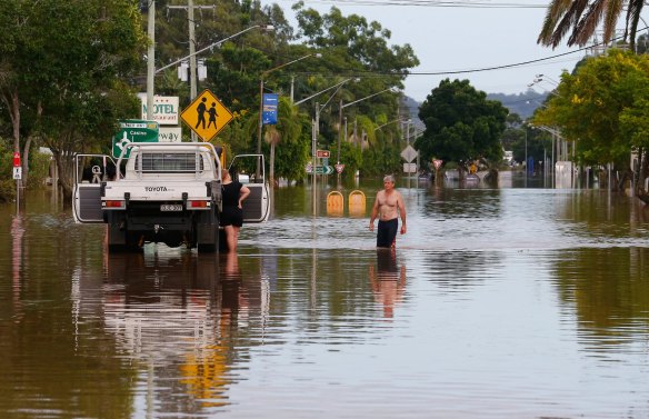 Flooding in Lismore, NSW, in April 2017:  a wetter-than-average spell is expected in coming months as climate drivers including a La Nina tip the odds towards rain.