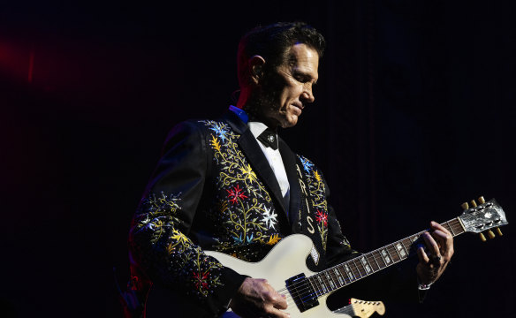 Rockabilly throwback Chris Isaak.