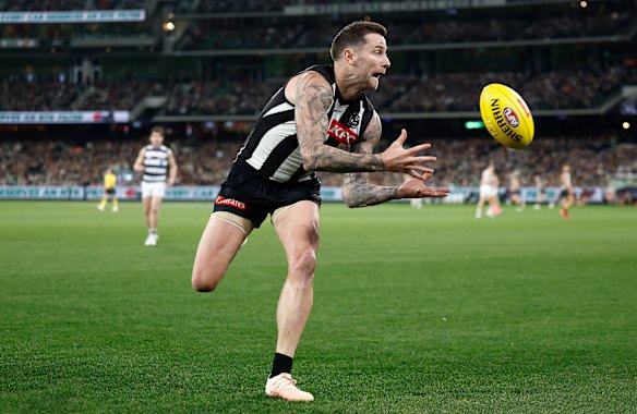 What now: Jeremy Howe is the latest injured Collingwood backman.