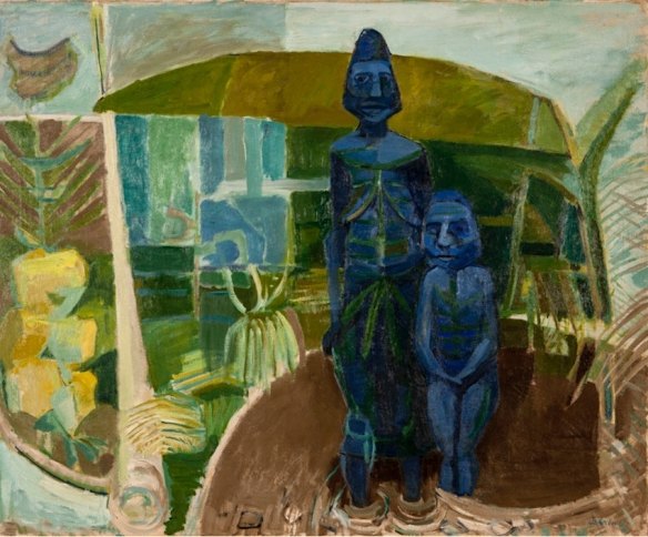 Mother and child, 1955 oil on canvas 101.5 x 122cm 