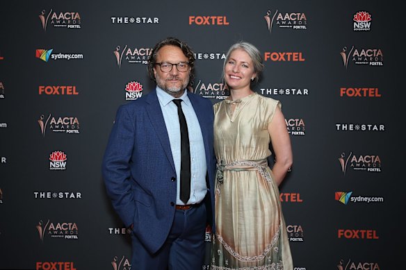 Jeremy Sims arrives ahead of the 2020 AACTA Awards.