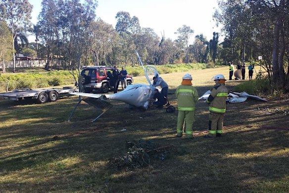 Plane crashes in Runcorn