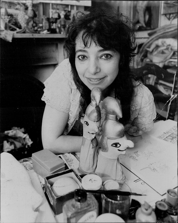 Mirka Mora,  "I love to have my picture taken",  November 2, 1972.