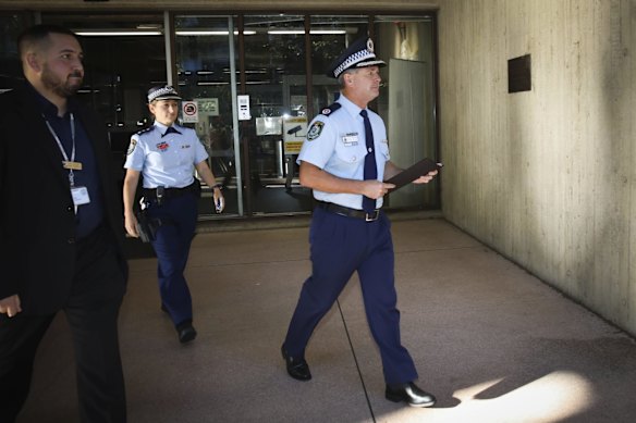 Assistant Commissioner Michael Willing provided an update on the case of missing Sydney woman Melissa Caddick, whose remains were found on the NSW South Coast more than three months after she vanished from her eastern suburbs home.