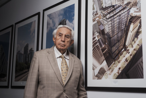 Australia's second richest man, Harry Triguboff, has been critical of the NSW planning system.