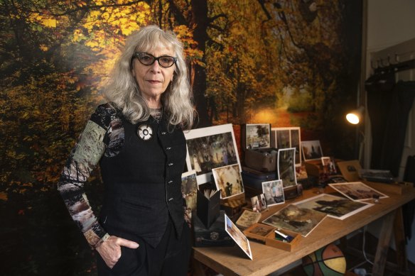 Australian photographer Anne Zahalka in her Newtown home.