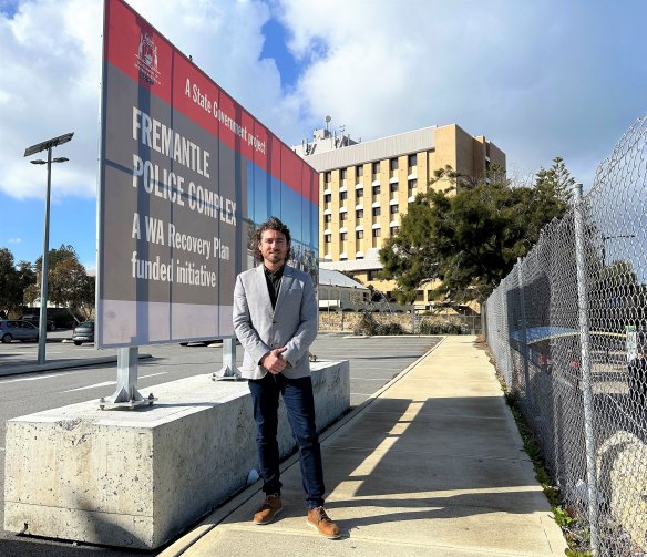 City of Fremantle councillor Adin Lang wants a new station but not on South Terrace.