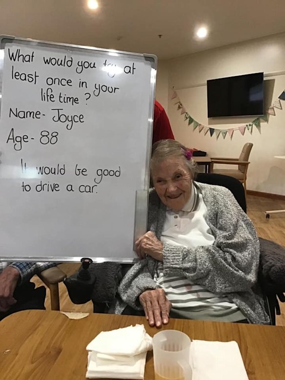 The residents of Waratah Lodge, an aged care home in Orbost in Victoria's east.