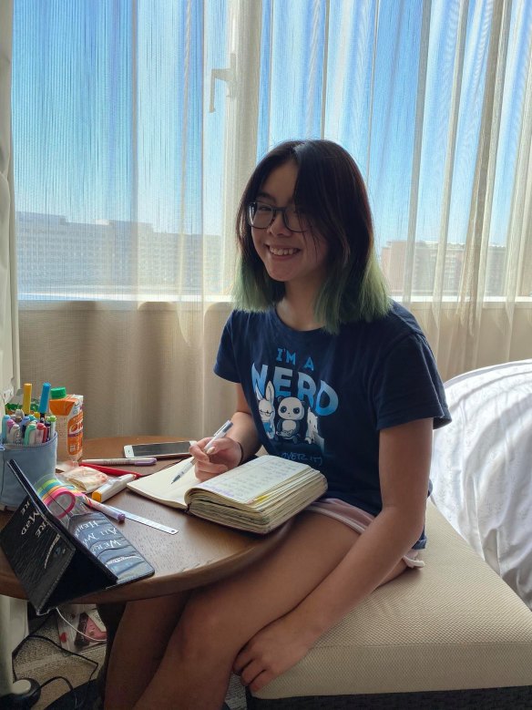 Kaitlyn Soh was forced to spent 31 days in quarantine.