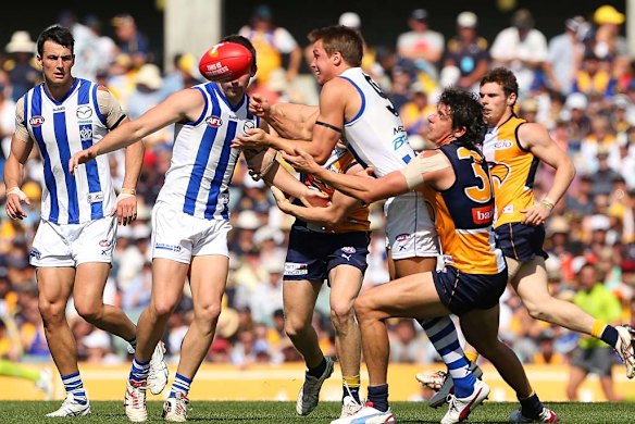 Andrew Embley wraps up North skipper Andrew Swallow.