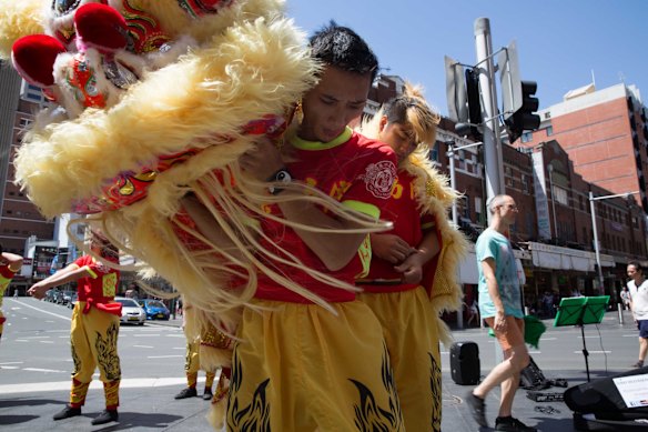 Lion Dancers