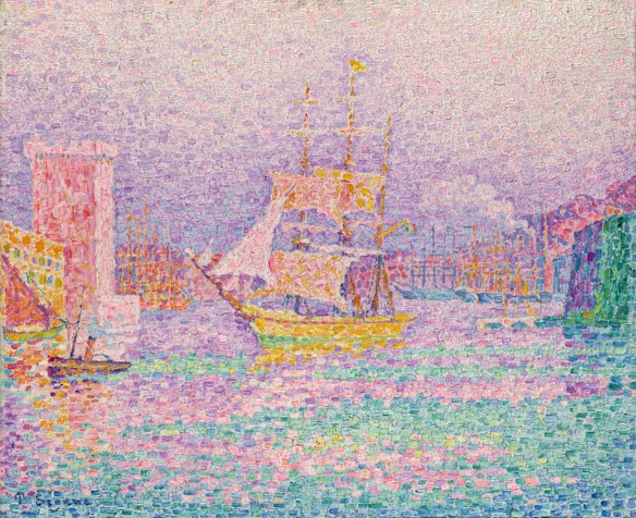 Leaving the Port of Marseille by Paul Signac (1906/7)