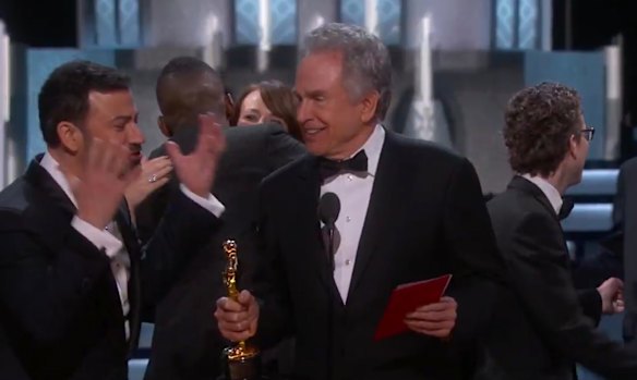 89th 2017 Warren Beatty ABC NEWS