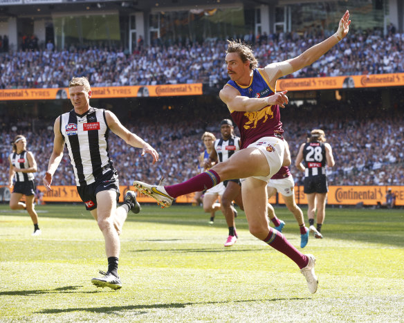 Joe Daniher will have a key role to play in the grand-final rematch on Thursday night.