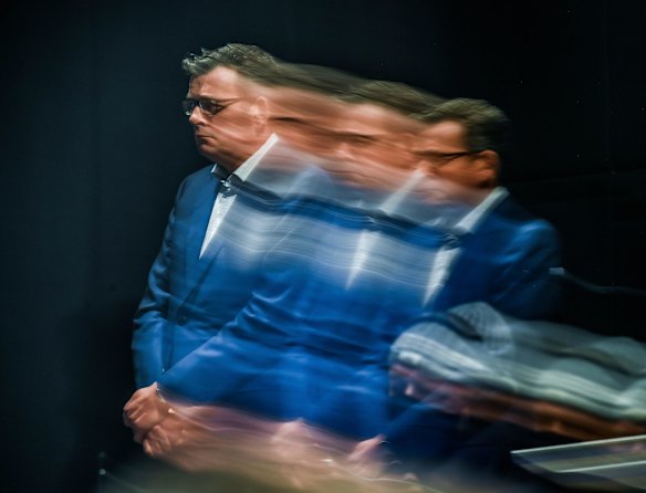 AUGUST 28. Victorian Premier Daniel Andrews addresses the media at his daily briefing.