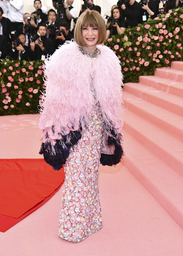 Anna Wintour attends The Metropolitan Museum of Art's Costume Institute benefit gala celebrating the opening of the Camp: Notes on Fashion exhibition.