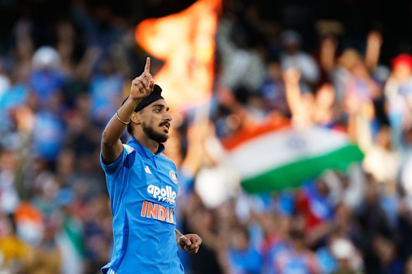 Key figure: India’s Arshdeep Singh was brilliant in Hobart.