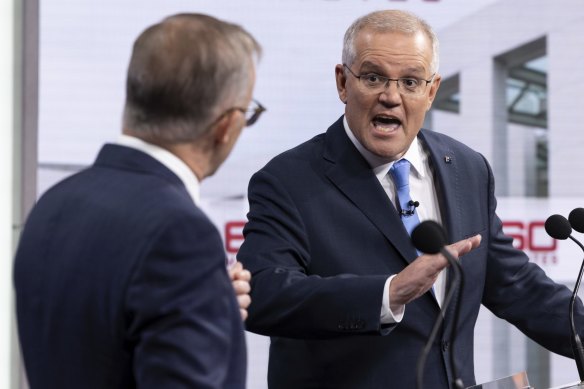 Opposition Leader Anthony Albanese and Prime Minister Scott Morrison clashed over proposals for a national integrity commission during the second leaders’ debate. 