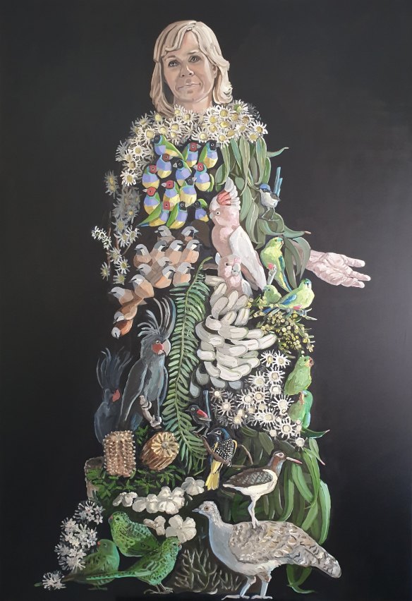 Portia Geach finalist Jane Guthleben’s ‘Zali, as Flora’.